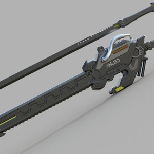 ZZZ Cyberpunk Katana [3D STL]