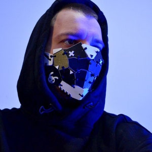 Armored Techwear Cyberpunk Mask Lucky 7