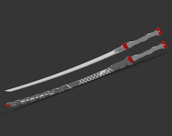Myoho Muramasa Blde with Sheath and Katana [3D STL]