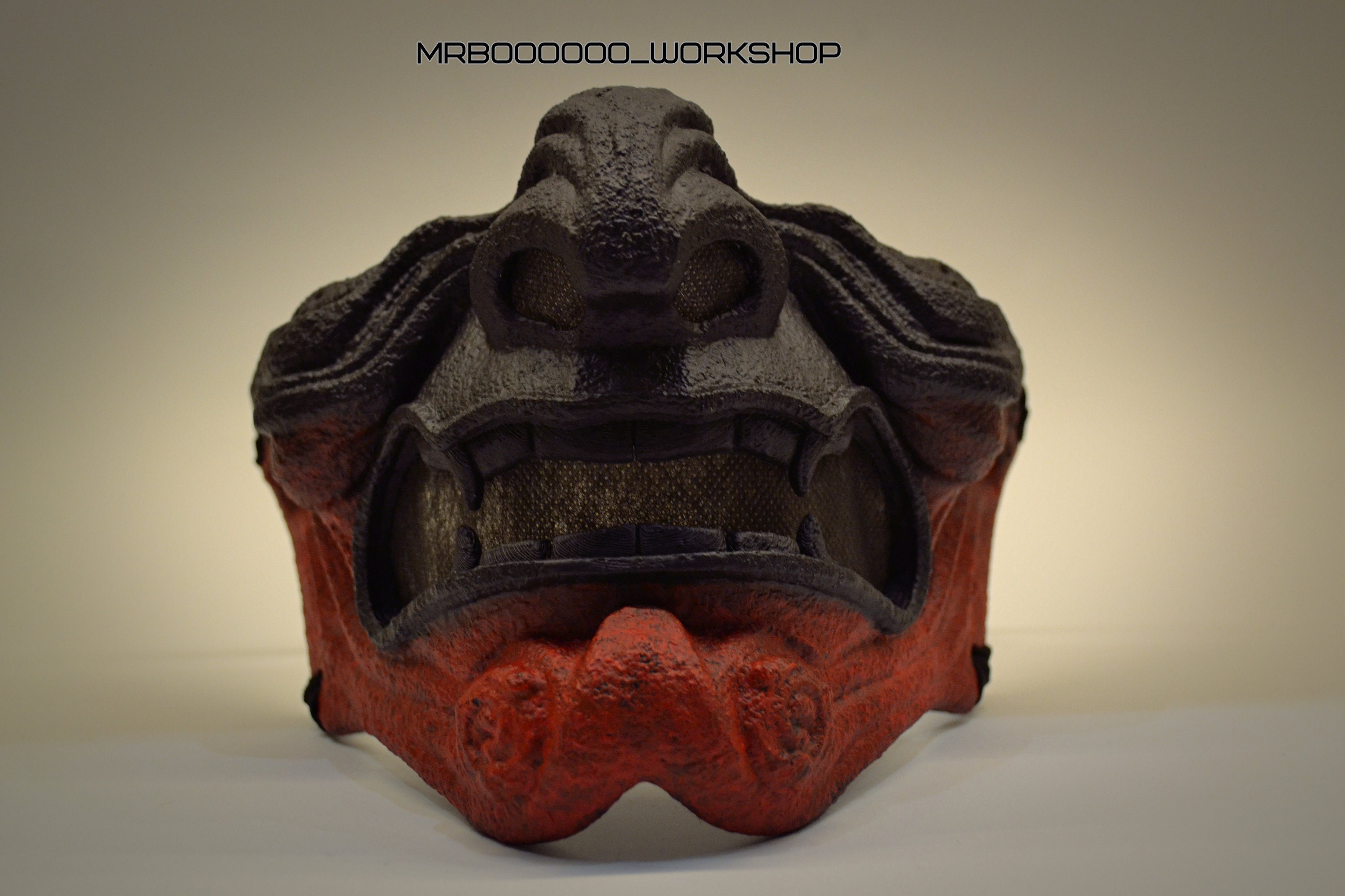 Oni Hannya Samurai Máscara Japón Etsy