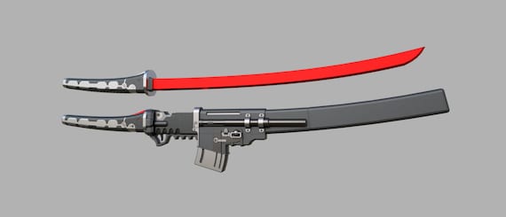 サイバーパンク ブレード カタナ [3D STL] - Etsy 日本