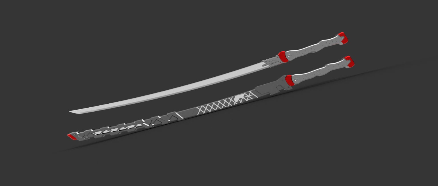 Myoho Muramasa Blde With Sheath and Katana [3D STL] - Etsy