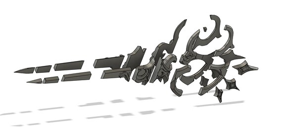 グウェン リーグ・オブ・レジェンド はさみ武器 3D モデル STL - Etsy 日本