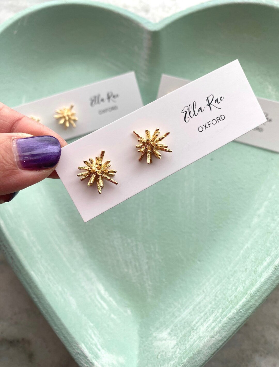 Irregular Geometric Earrings - Glitter Exaggerated Stud Earrings For Women, Festival & Party Jewelry