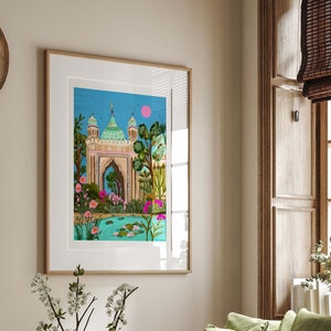 Brighton Print, Royal Pavilion A5 / A4 / A3 / A2 / A1