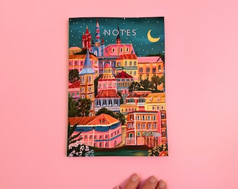 Prag Notizbuch | Reise Inspiriert | A5 Notizhefte