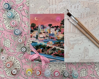 Adult Paint by Numbers Kit | Nashville (USA)