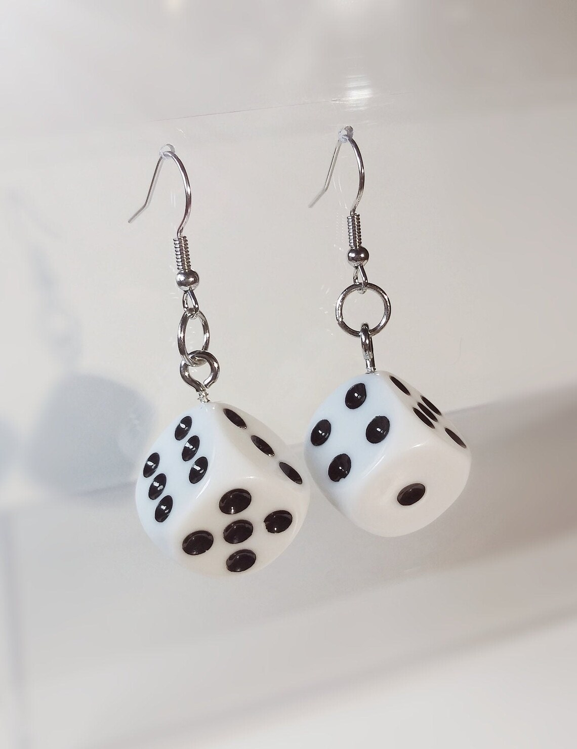 Dice Earrings Etsy