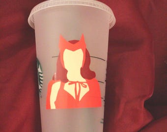 Wandavision Starbucks cup