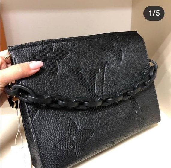 crossbody LV style Bag, Genuine Leather LV Bag, Lu
