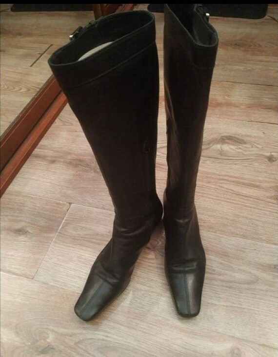 Vintage Gucci boots, Gucci boots, leather Gucci bo