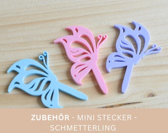Acryl Motivstecker | Zubehör für deinen Geburtstagsteller | Motivstecker Geburtstagskranz | Holzstecker für Kinder