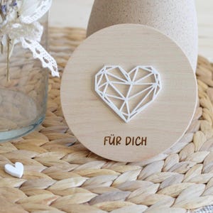 Personalized glass storage jar with wooden lid, available in two sizes: 530 ml & 880 ml | Wedding gift for the newlyweds image 6