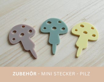 Acryl Motivstecker | Zubehör für deinen Geburtstagsteller | Motivstecker Geburtstagskranz | Holzstecker für Kinder
