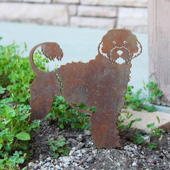 Silhouette de chien en acier Beagle Corten Art de la rouille Décoration de  jardin Mémorial pour animaux de compagnie Cadeau de jardin de printemps Mon  sauvetage en métal -  France
