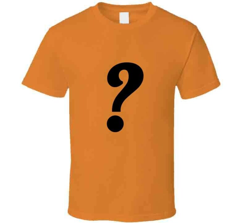 Question Mark T Shirt Etsy