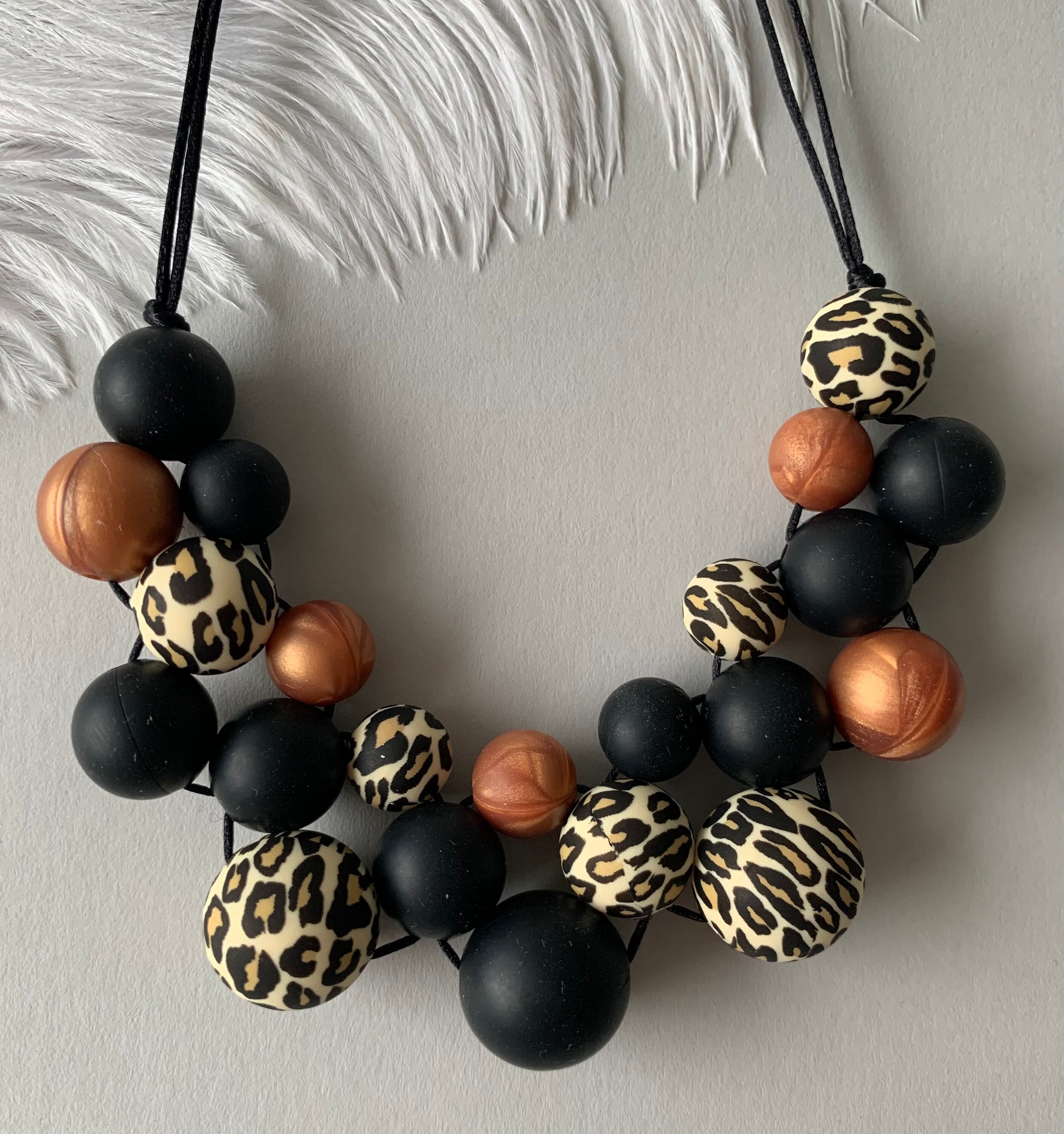 Unique Lightweight Statement Necklace, Chunky Necklace, Bib Necklace,…