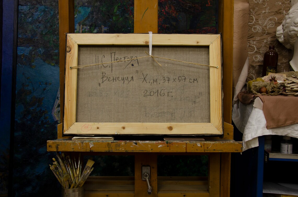 Venice Venice art original art Venice Italy artwork art | Etsy