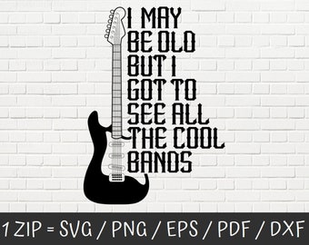 Download Longtime Running Guitar Svg Etsy