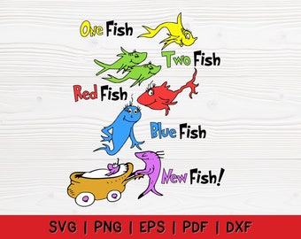 Download One Fish Two Fish Svg Etsy