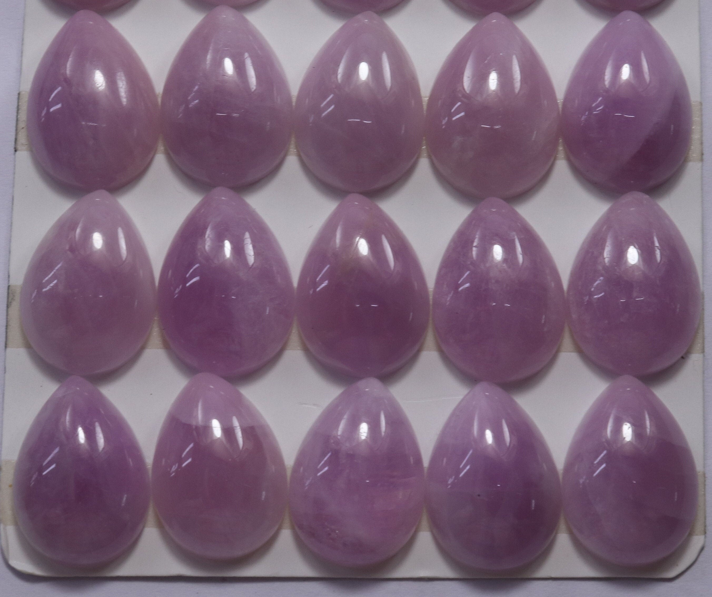 Kunzite 13x18mm Pear Gemstone Natural Kunzite Gemstone 1 Piece Etsy