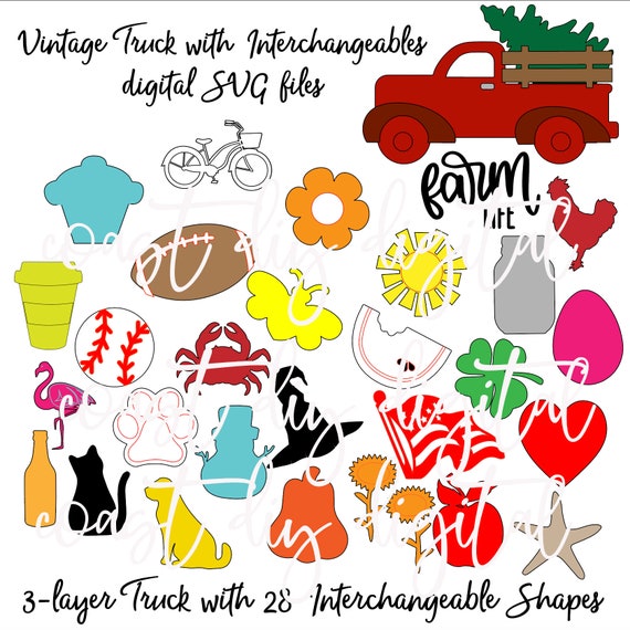 Free Free Interchangeable Truck Sign Svg 360 SVG PNG EPS DXF File