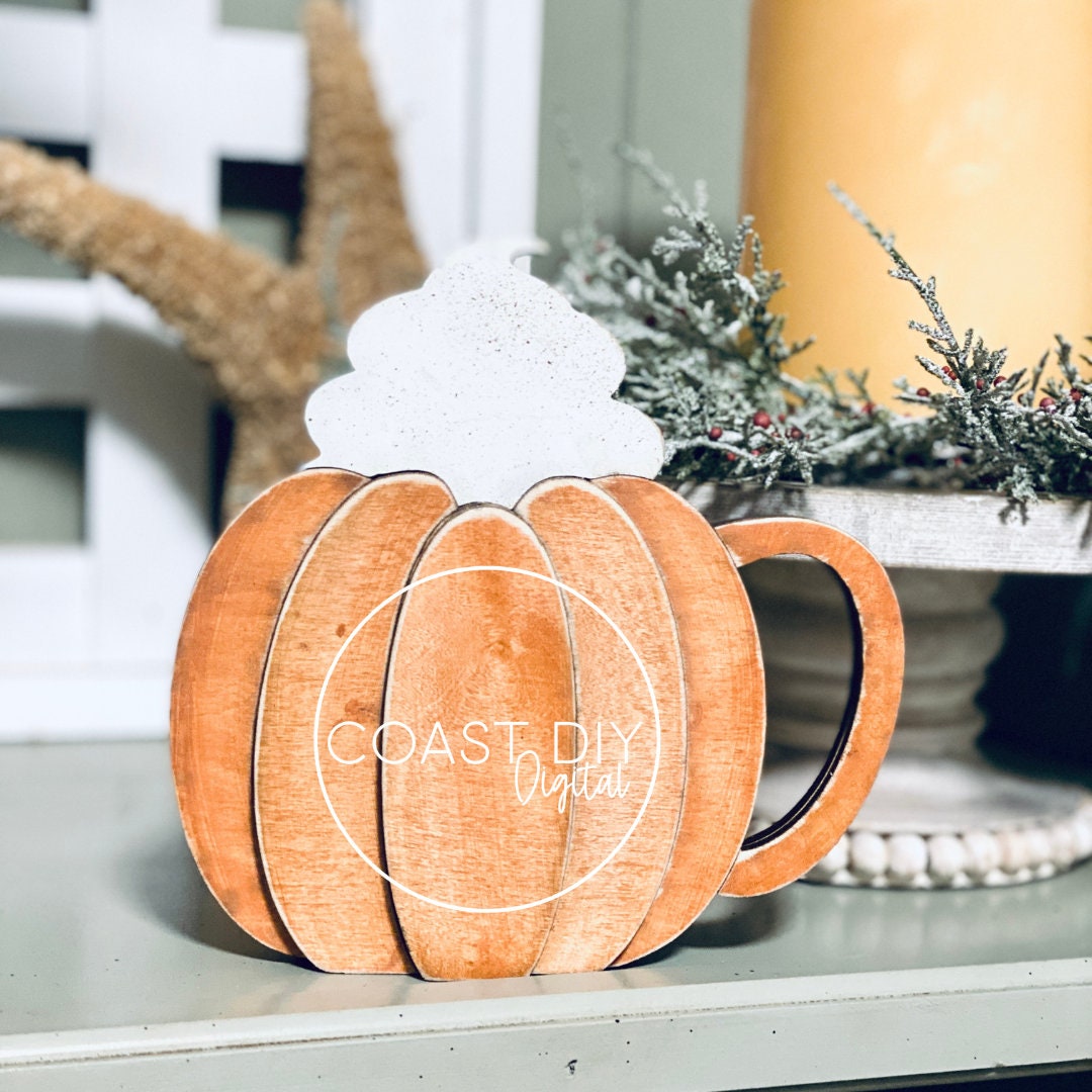 Pumpkin Spice Latte SVG Digital Download | Halloween| Fall | Glowforge ...