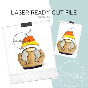 Candy Corn Kostüm | Halloween Kostüm Party Gnom SVG Digitale Datei | Glowforge Ready | Laser
