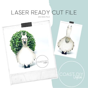 Lama laserbestand | Glowforge-klaar | Laserbestand | SVG
