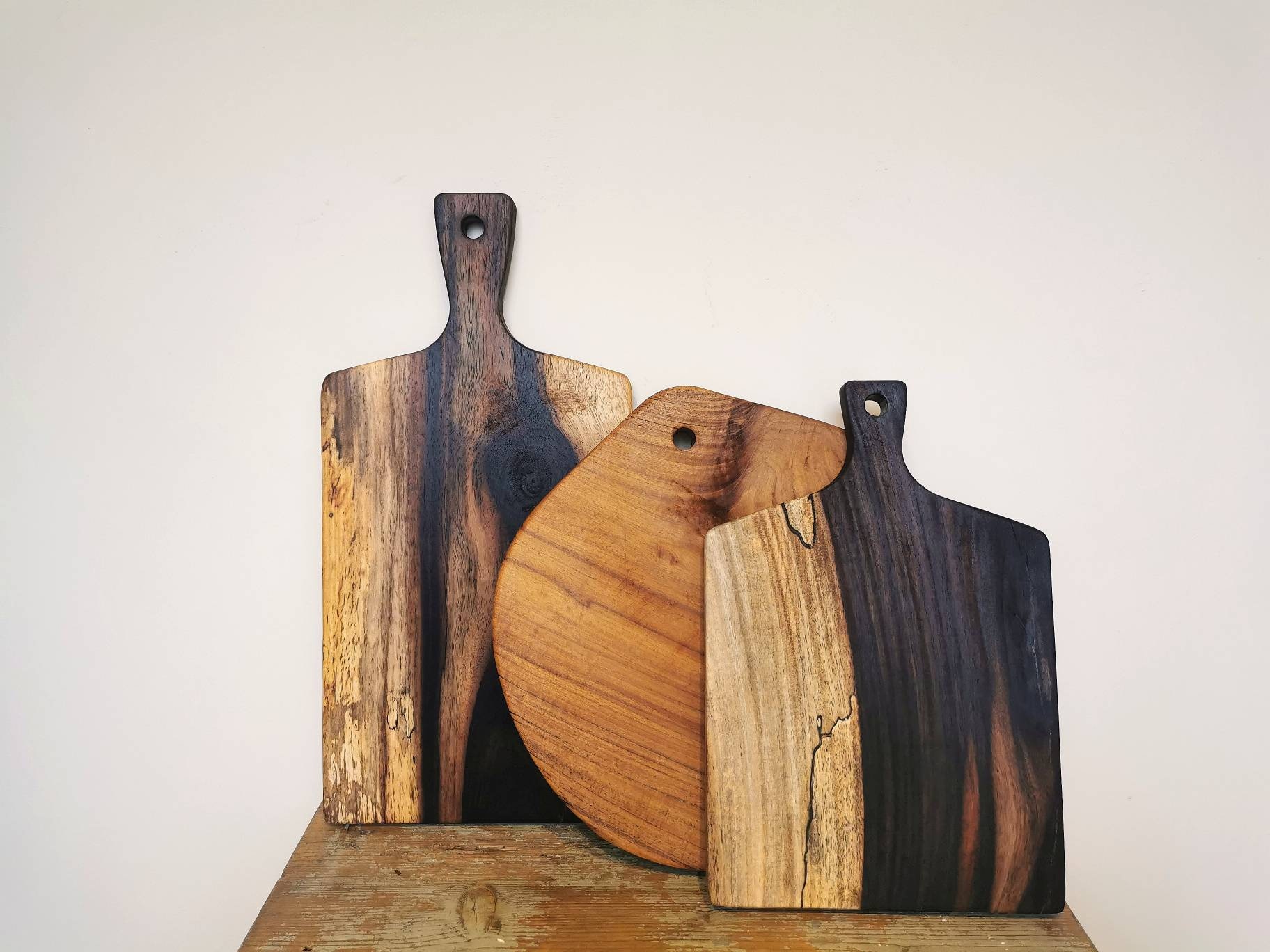 Trio Handmade Wooden Serving Platters / Serving Board / Etsy