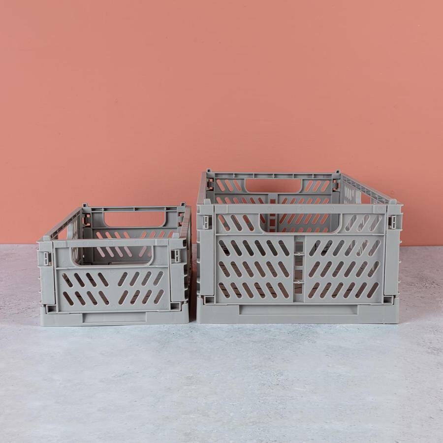 Scandi Style Recycled Plastic Foldable Storage Boxes / Office Etsy UK