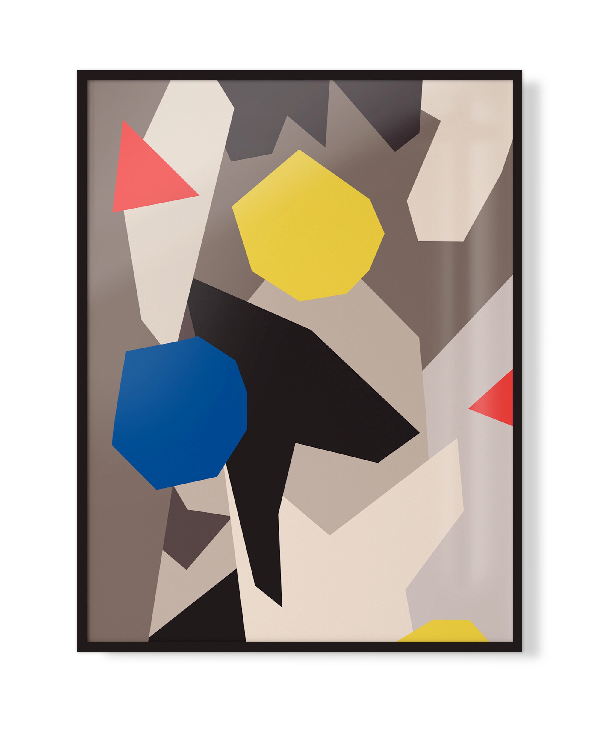 Color Set arte de pared decoración de la pared medio siglo | Etsy