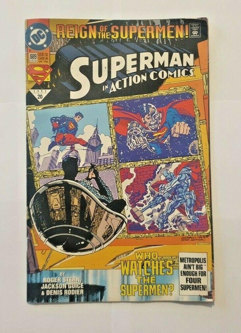 Lot of 3 Superman comics #688 Reign Of The Supermen #79 #689