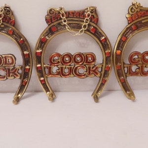 3 hooves horseshoe for good luck by Studio Ogen Jerusalem