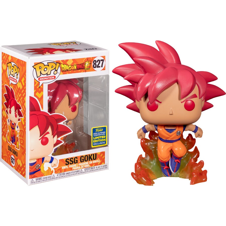 Funko pop dragon ball super zq versão da mão para fazer anime modelo 827 #  ssg super