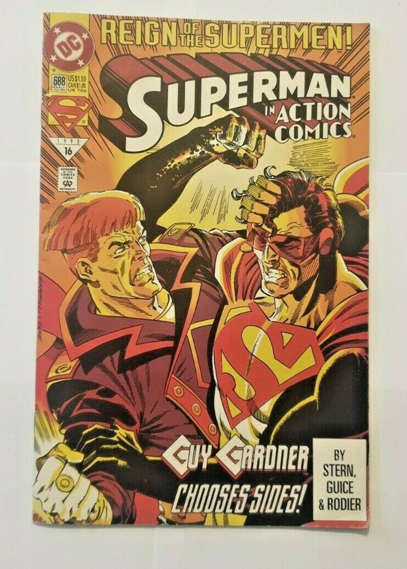 Lot of 3 Superman comics #688 Reign Of The Supermen #79 #689