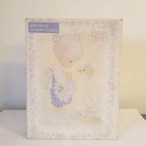 precious moments  Puzzle / Vintage puzzle / Collectible puzzle / children puzzle / Jigsaw puzzle / 100 piece puzzle