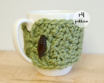 PDF Crochet Pattern-Quick Gift Crochet Mug Cozy