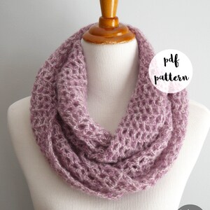 PDF Crochet Pattern-Breath Of Spring Crochet Cowl image 1