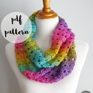 PDF Crochet Pattern-Across The Universe Cowl