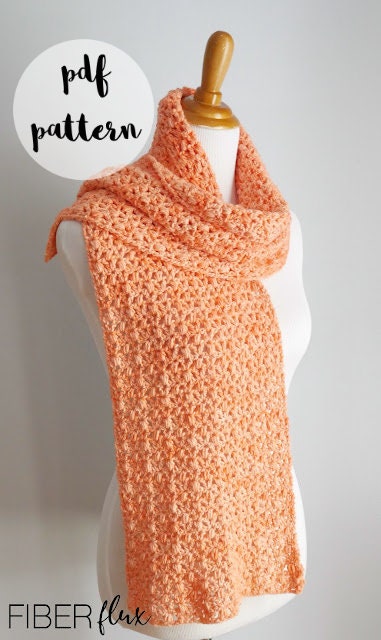 PDF Crochet Pattern-orange Dream Wrap - Etsy