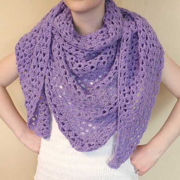 Fields of Provence Shawl