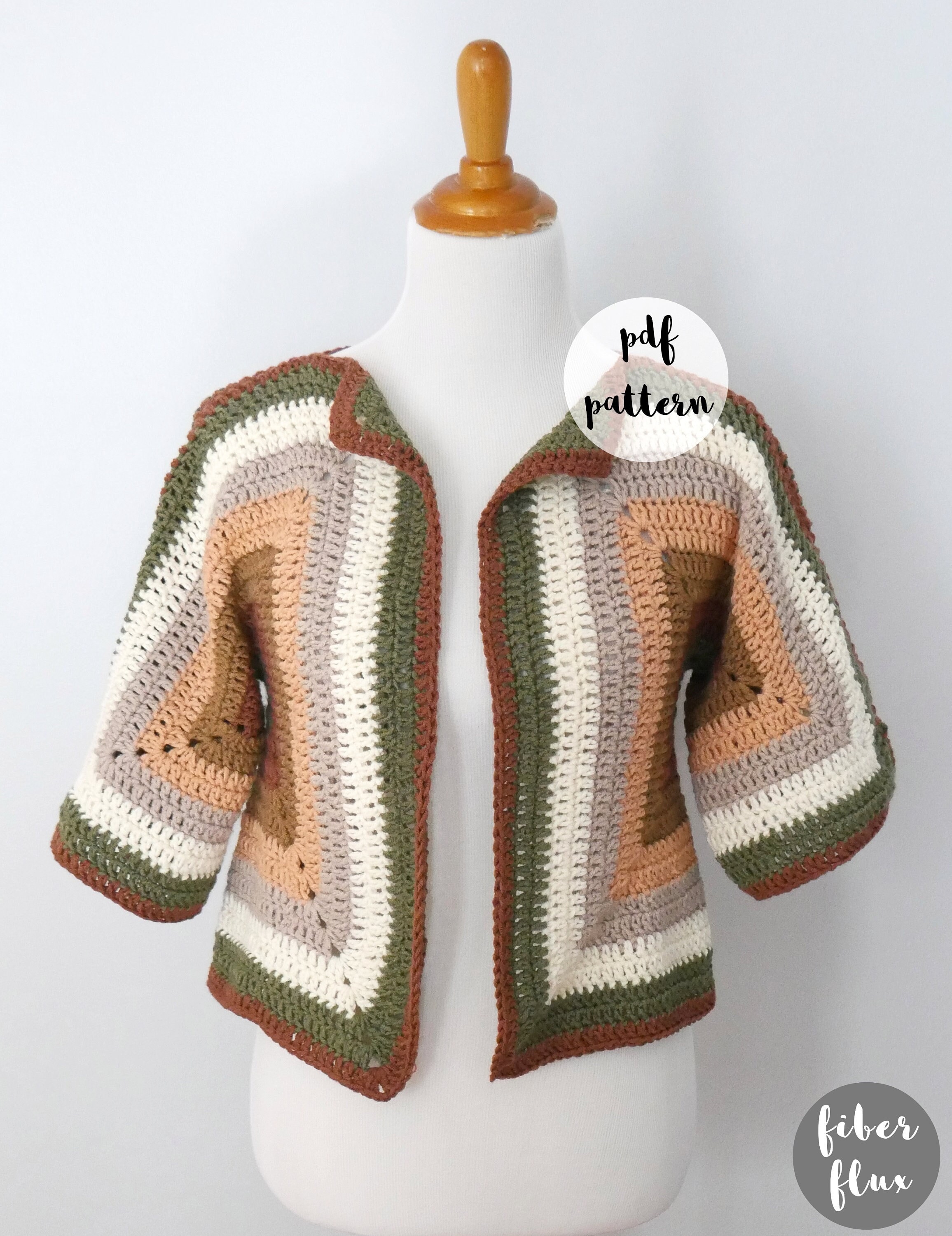 39 Hexi Cardigan Crochet Pattern: Enhance Your Skills with Unique Designs 28 Crochet Pattern-Easy Crochet Hexagon Cardigan