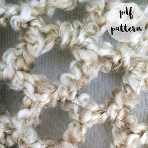 PDF Crochet Pattern-Vanilla Chai Shawl image 5