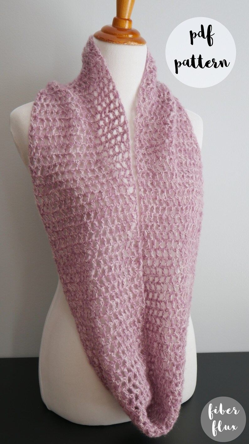 PDF Crochet Pattern-Breath Of Spring Crochet Cowl image 2