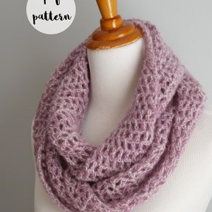 PDF Crochet Pattern-Breath Of Spring Crochet Cowl image 3