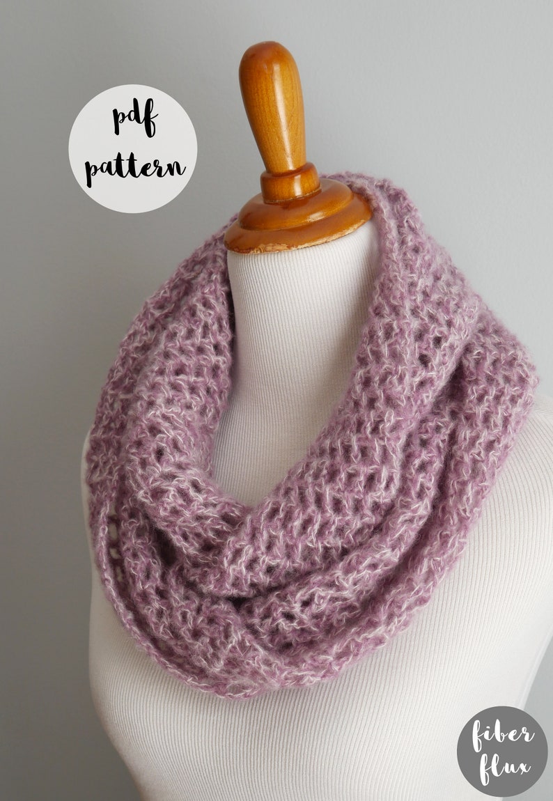 PDF Crochet Pattern-Breath Of Spring Crochet Cowl image 3