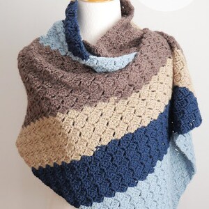 PDF Crochet Pattern-Bonfire Blanket Wrap image 2