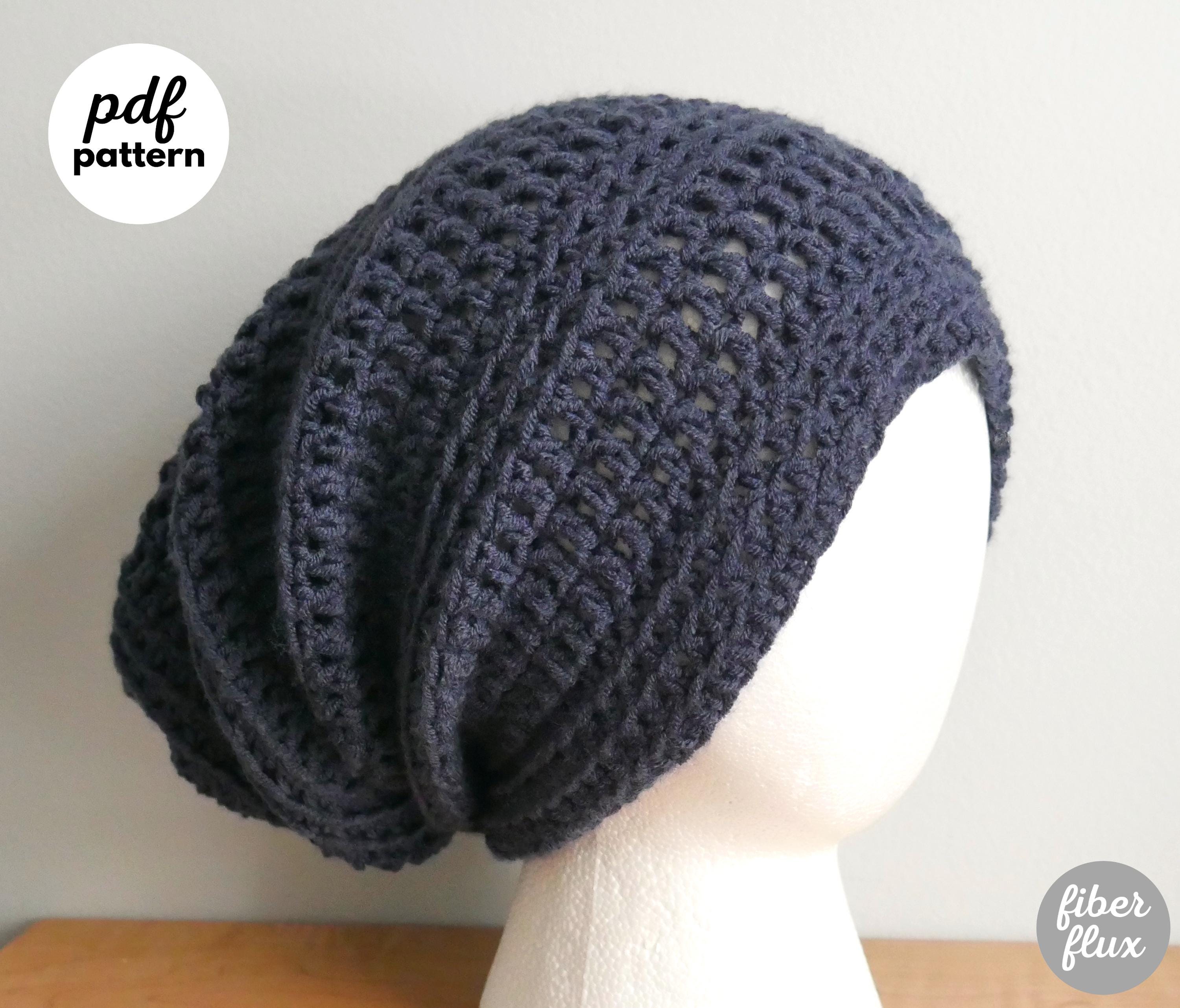 PDF Crochet Pattern-simply Cozy Crochet Slouch Hat - Etsy