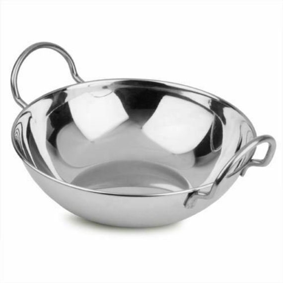 1 Balti Dish Stainless Steel Balti Dish 15cm Authentic Indian Cooking  Spices and Quality Herbs,spices by Balsara's Online 
